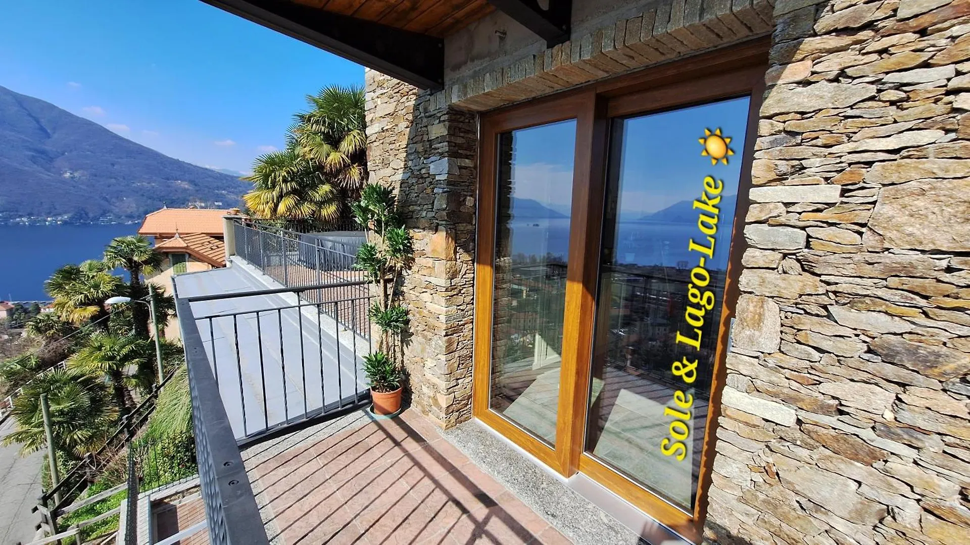 Sole & Lago-Lake Maccagno Apartment